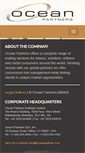 Mobile Screenshot of oceanpartners.com